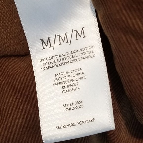 EUC Medium Journey Jacket Corduroy Blazer Style #3554 - Picture 6 of 6